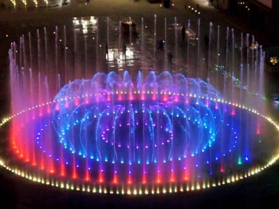 Music fountain project of Chama square in Changdu, Tibet