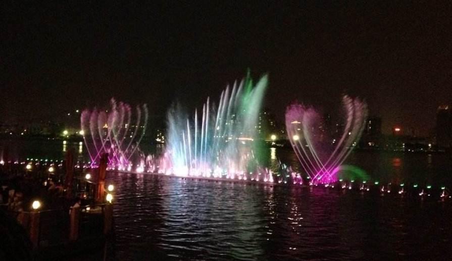 广东珠海华发世纪城音乐喷泉项目
